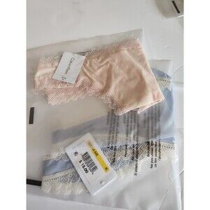 TWO (2) of MD Calvin Klein Women's  Flirt Micro Lace Thong QD3705 NEW SKU A1